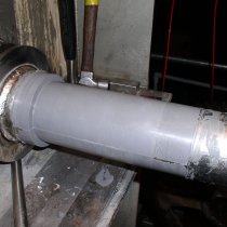 Wał odbudowany z użyciem kompozytu Belzona 1111 Wał odbudowany z użyciem kompozytu Belzona 1111