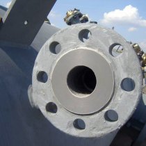 Powierzchnia kołnierza odbudowana z użyciem kompozytu Belzona 1111 Powierzchnia kołnierza odbudowana z użyciem kompozytu Belzona 1111