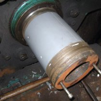 Naprawa wału o dużej średnicy Naprawa wału o dużej średnicy