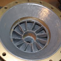 Odbudowana pompa wody morskiej Odbudowana pompa wody morskiej