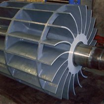 Pompa próżniowa z powłoką z materiału Belzona 1321 Pompa próżniowa z powłoką z materiału Belzona 1321