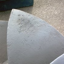 Uszkodzony wirnik pompy Uszkodzony wirnik pompy