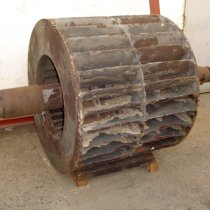 Uszkodzony wirnik Uszkodzony wirnik