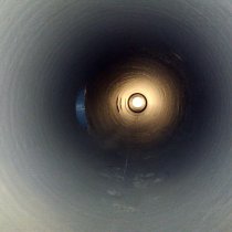 Nakładanie wykładziny w elemencie o małej średnicy metodą natrysku obrotowego Nakładanie wykładziny w elemencie o małej średnicy metodą natrysku obrotowego