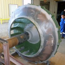 Zakończone zastosowanie powłoki Belzona 1813 zabezpieczającej przed ścieraniem Zakończone zastosowanie powłoki Belzona 1813 zabezpieczającej przed ścieraniem