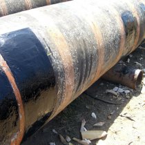 Wąż pływający naprawiony z użyciem materiału Belzona 2131 (D&A Fluid Elastomer) Wąż pływający naprawiony z użyciem materiału Belzona 2131 (D&A Fluid Elastomer)