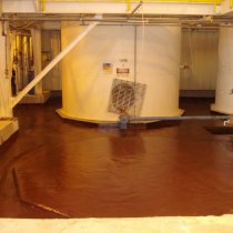 Powłoka strefy bezpiecznego przechowywania kwasu siarkowego o stężeniu 98% Powłoka strefy bezpiecznego przechowywania kwasu siarkowego o stężeniu 98%