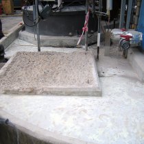 Strefa bezpiecznego przechowywania substancji chemicznych przed nałożeniem powłoki Strefa bezpiecznego przechowywania substancji chemicznych przed nałożeniem powłoki