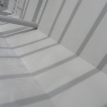 Instalacja do flotacji ciśnieniowej drobnopęcherzykowej zabezpieczona przed korozją Instalacja do flotacji ciśnieniowej drobnopęcherzykowej zabezpieczona przed korozją