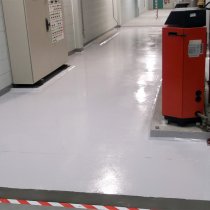 Posadzka zakładu po nałożeniu powłoki Belzona 5231 (SG Laminate)