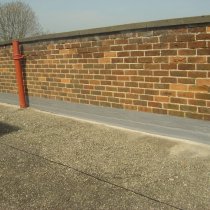 Uszczelniona, trwale zabezpieczona attyka