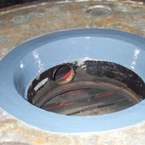 Układ napędowy promu naprawiony z użyciem materiału Belzona 1311 (Ceramic R-Metal)