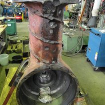 Uszkodzony dziobowy ster strumieniowy