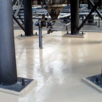 Dodatkowa strefa bezpiecznego przechowywania substancji chemicznych po zastosowaniu wykładziny