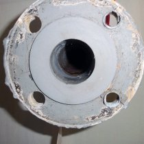 Naprawa powierzchni przylgowej kołnierza metodą formowania firmy Belzona