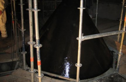 Lej silosu z powłoką Belzona 4351