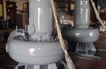 Zabezpieczenie pompy eksploatowanej w zanurzeniu produktem Belzona 5821